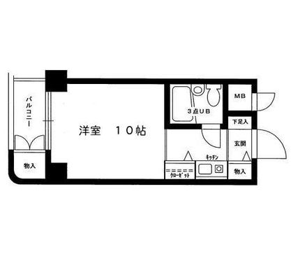 東京都墨田区千歳１丁目 賃貸マンション 1R