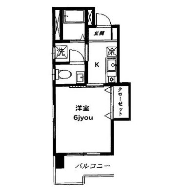 墨田区賃貸マンション・1K