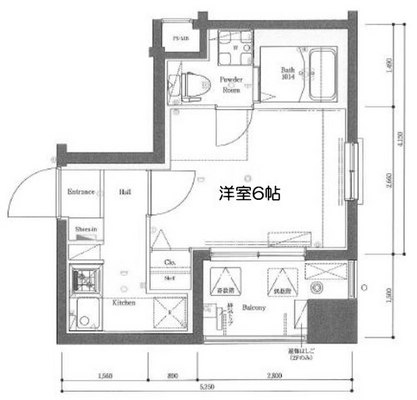墨田区賃貸マンション・1K