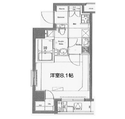 墨田区賃貸マンション・1K
