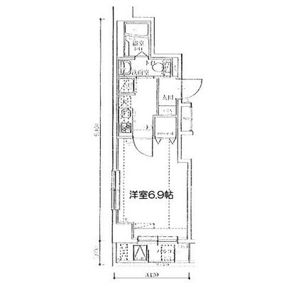 墨田区賃貸マンション・1K