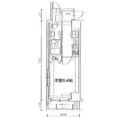 墨田区賃貸マンション・1K