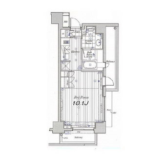 東京都墨田区亀沢４丁目 賃貸マンション 1K