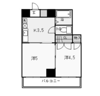 東京都墨田区東駒形１丁目 賃貸マンション 2K